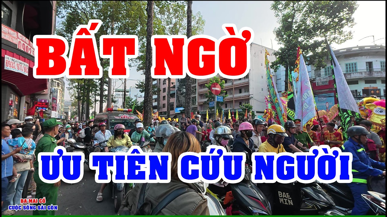 SÀI GÒN | CĂNG RỒI CHUYỆN GÌ ĐANG XẢY RA DÂN CHỢ LỚN BẤT NGỜ ƯU TIÊN CỨU NGƯỜI