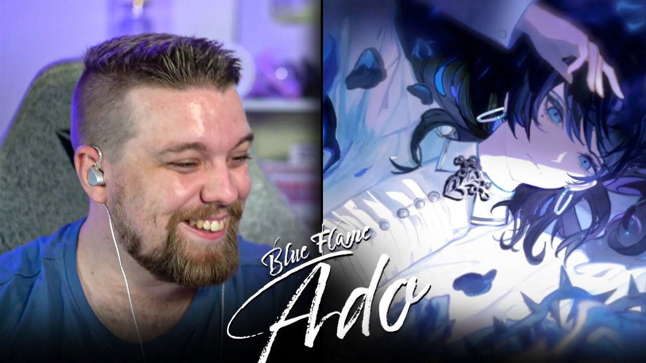 ADO - 'Blue Flame'『ブルーフレーム』LE SSERAFIM Cover | REACTION