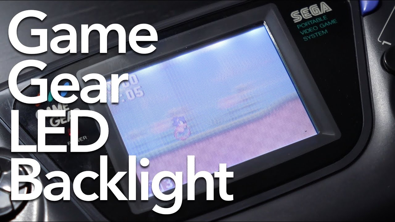 Install a Game Gear LED Backlight!