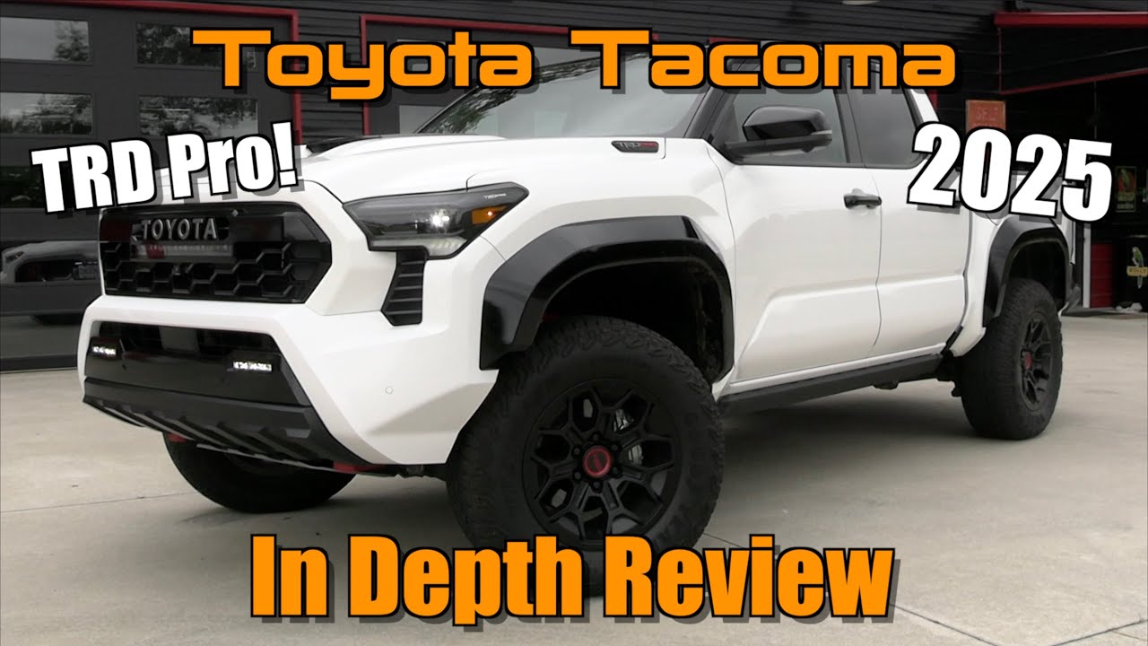 2025 Toyota Tacoma TRD Pro: Start Up, Test Drive & In Depth Review