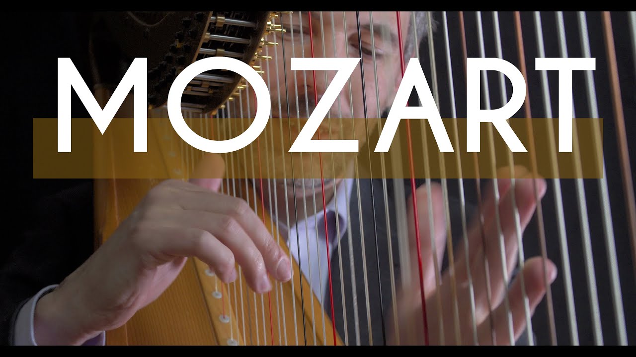Josh Layne performs Mozart's Sonata 11, K. 331, arr. for harp