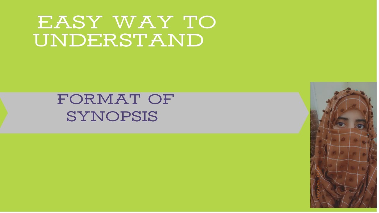 How to write synopsis for research//synopsis writing//format of synopsis for M.Phil.