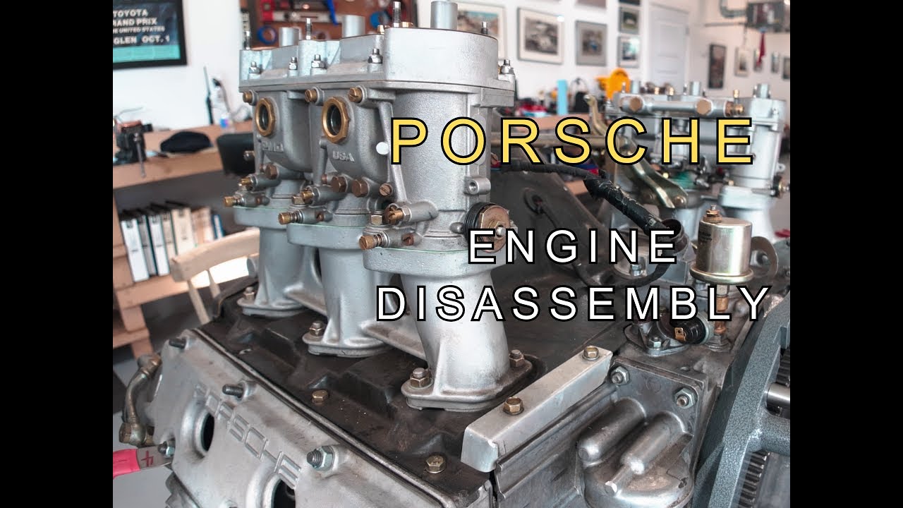 Tear Down Porsche Engine | ASMR