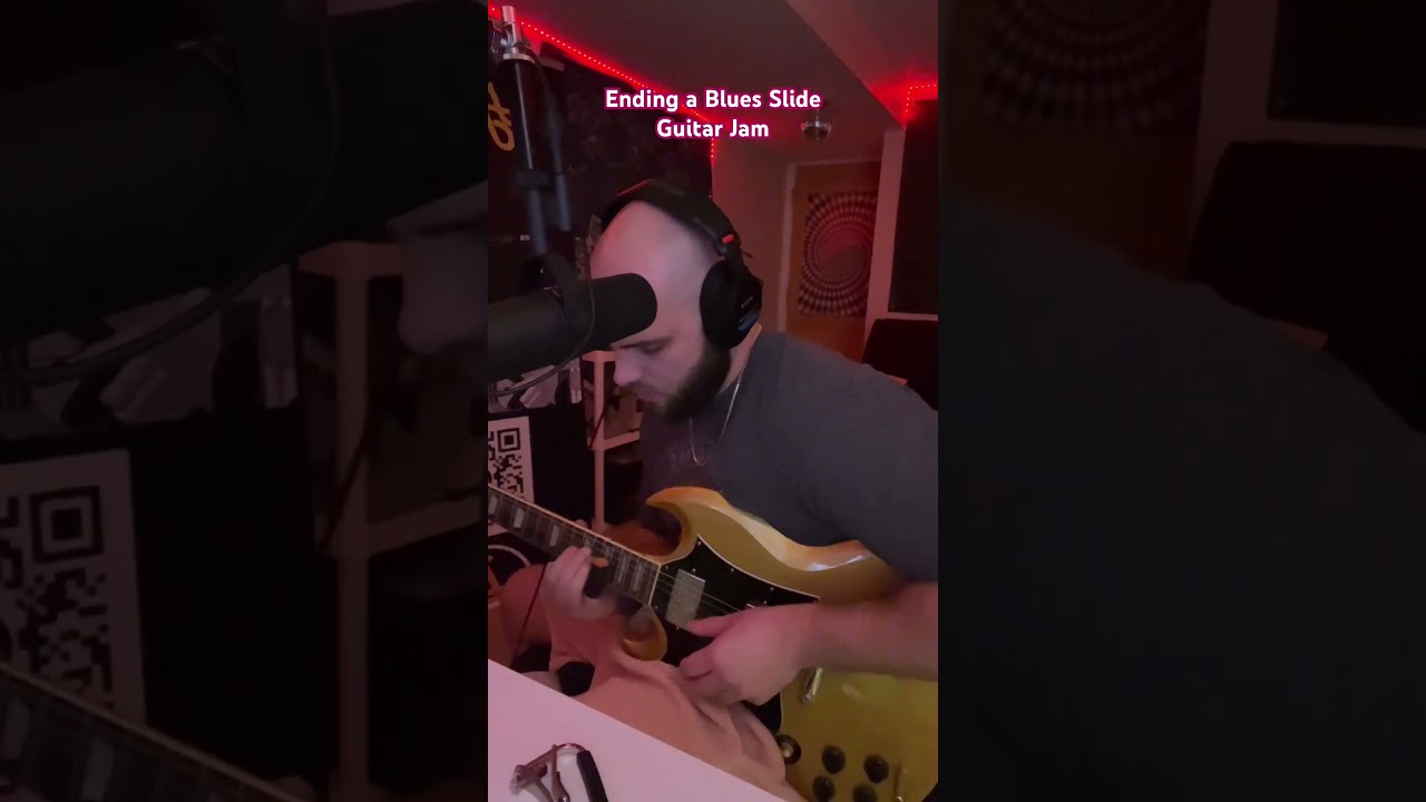 Ending a Blues Slide Guitar Jam 