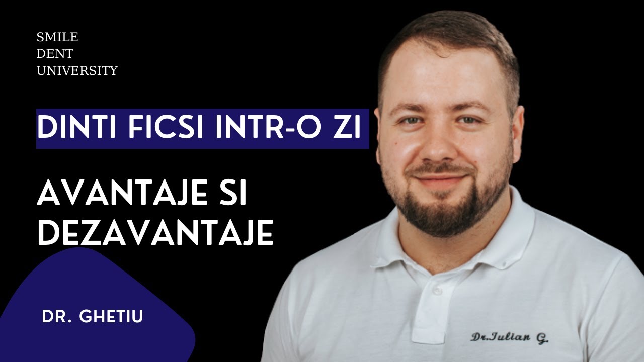 Dinți ficși într-o zi ● Avantaje și dezavantaje│Smile Dent University