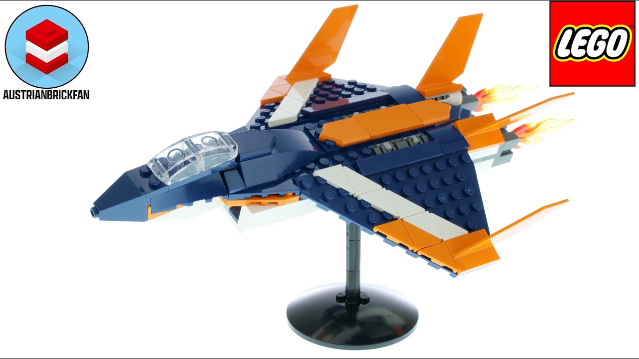 LEGO Creator 31126 Supersonic Jet Speed Build