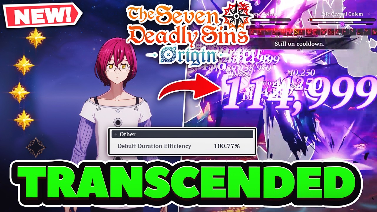 TRANSCENDED P4 GOWTHER IS CRAZY NOW! 10 SECOND SHUTDOWN COMBOS! | 7DS: Origin