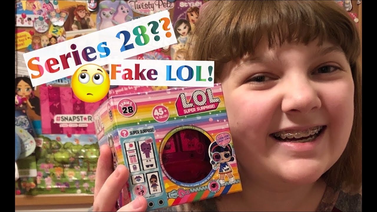 L.O.L. Surprise Series 28? LOL Super Surprise FAKE Eye Spy Doll Unboxing & Comparison – Real vs Fake