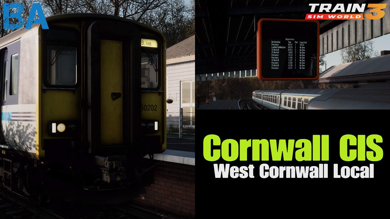 Cornwall CIS - West Cornwall Local - Train Sim World 3