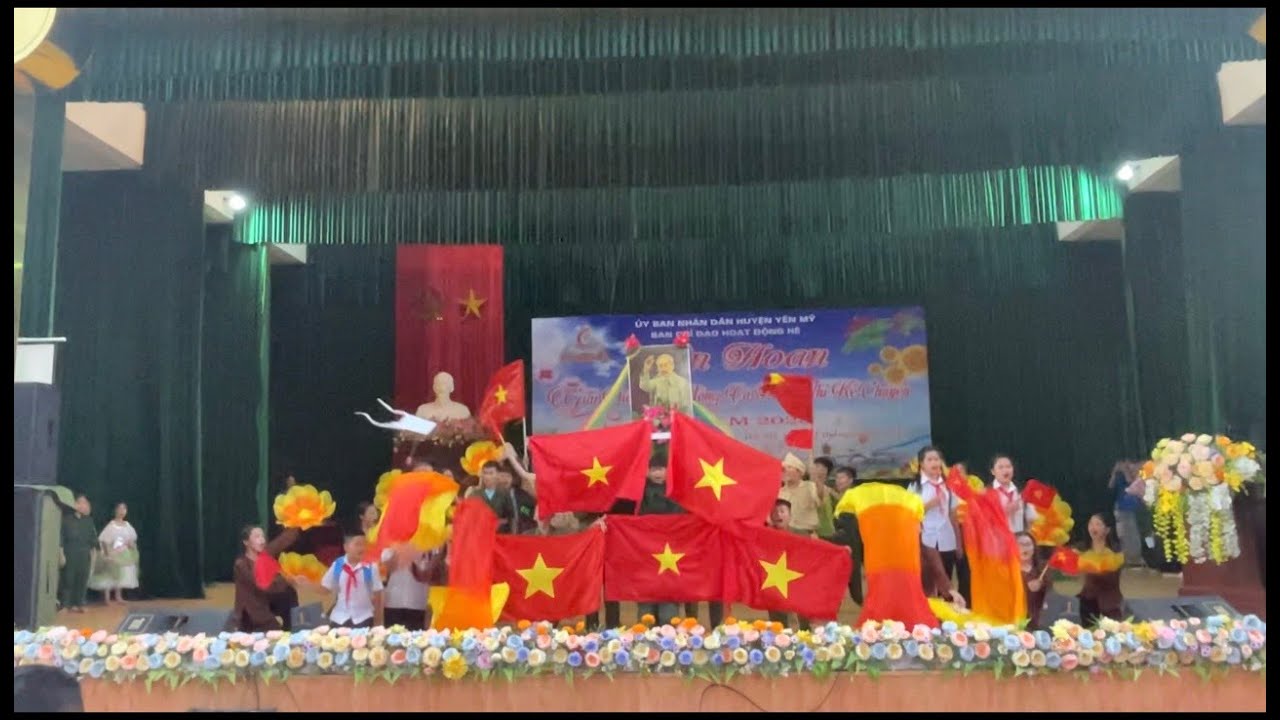 [GIẢI NHẤT] GIAI ĐIỆU TUỔI HỒNG HUYỆN YÊN MỸ 2023 - Hoạt cảnh KÝ ỨC THÁNG TƯ - VIỆT NAM Hồ Chí Minh.