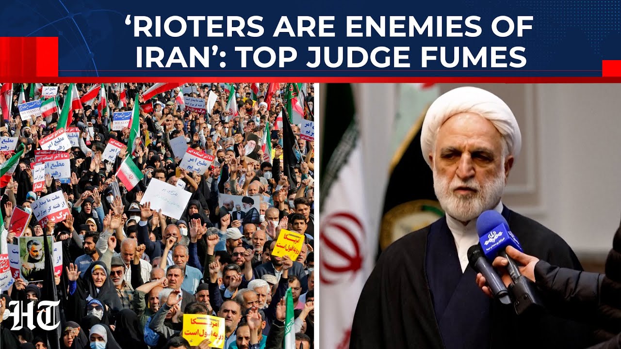 Главный судья Ирана намекает на израильско-американский заговор, стоящий за бушующими протестами;...