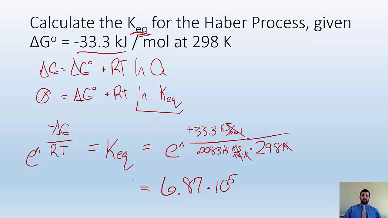 19.7 Free energy and the equilibrium constant