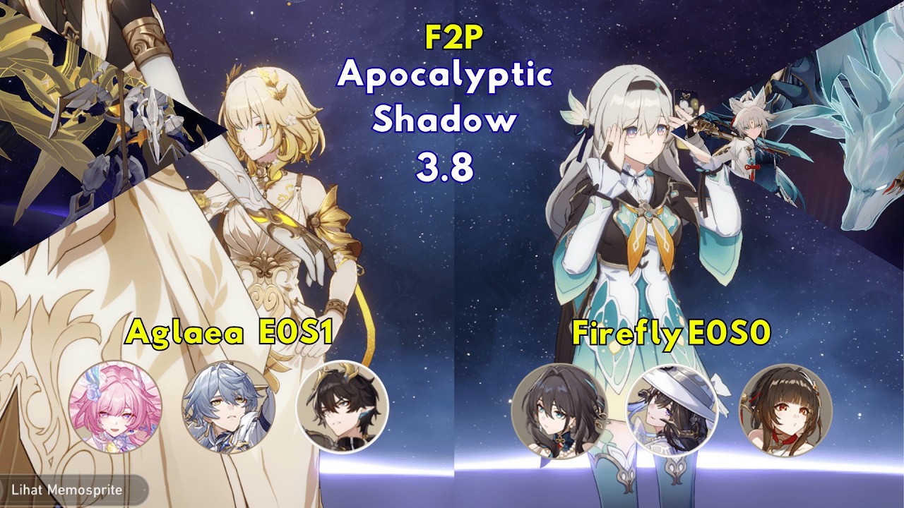 [F2P] Aglaea E0S1 x Firefly E0S0 | AS 4.0 | Honkai: Star Rail