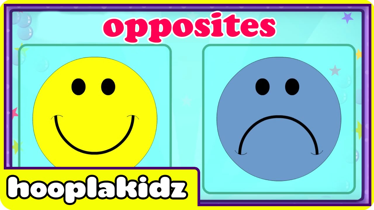 Preschool Activity | Learn Opposites | HooplaKidz