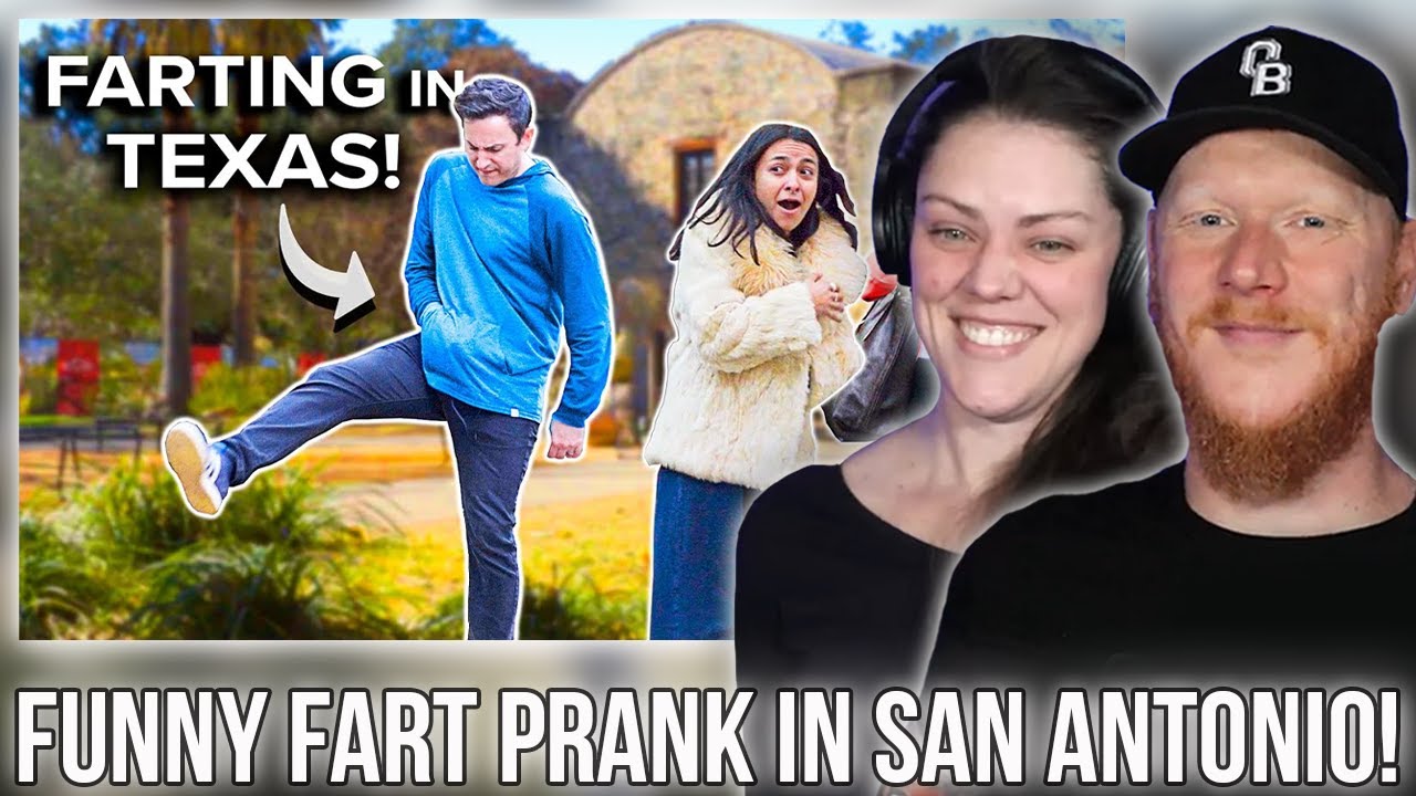 #humorbagel  Funny Fart Prank in SAN ANTONIO! REACTION | OB DAVE REACTS