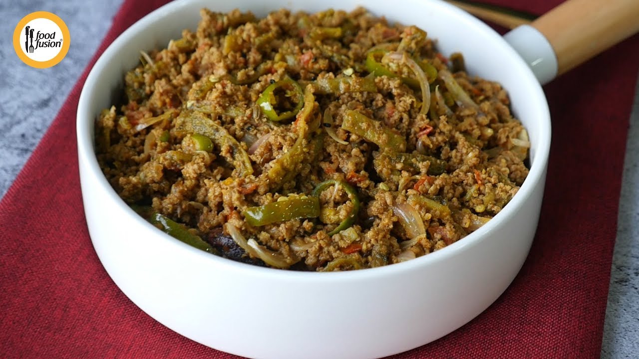 Achari Keema Karelay Recipe on Food Fusion