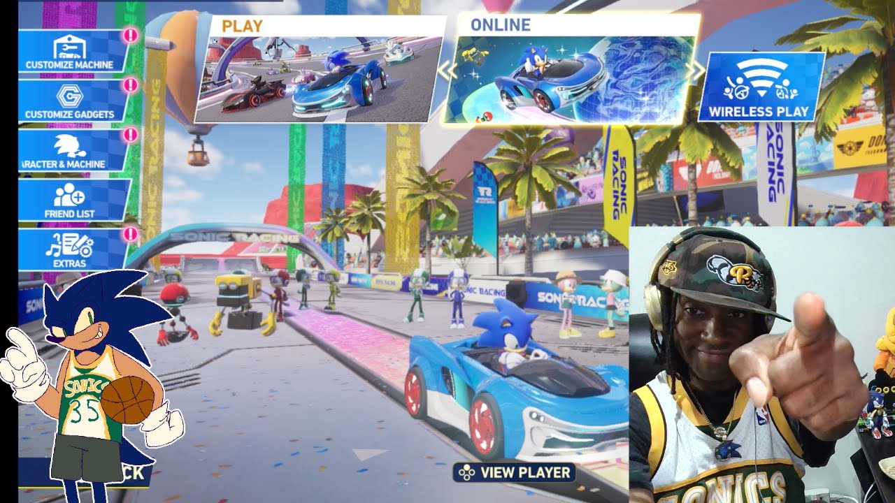 Sonic Prime Voice Actor with Sonic Racing CrossWorlds! [FAMILY FRIENDLY!]