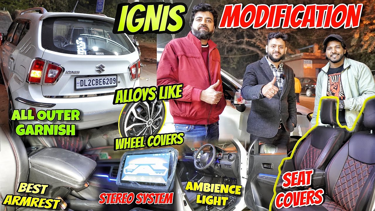 2023 Maruti Ignis Modification | Base To Top | Nexa Genuine Accesories | Modified Maruti Ignis
