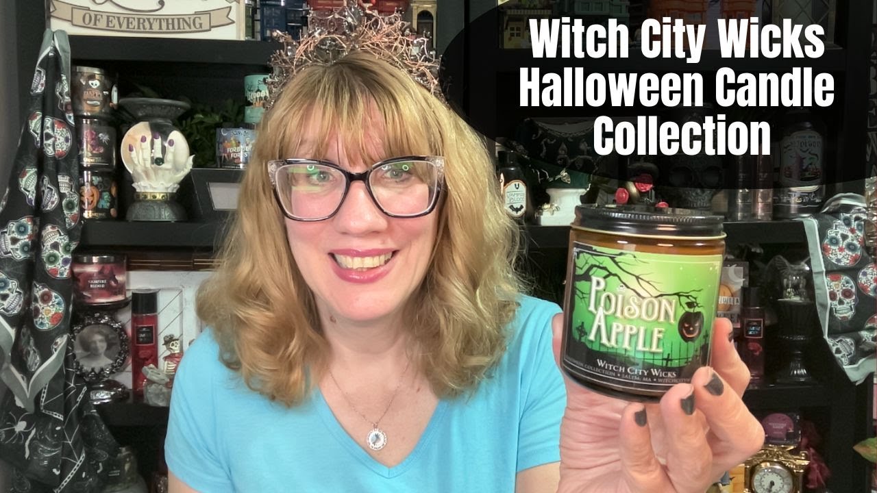Witch City Wicks Halloween Candle Collection