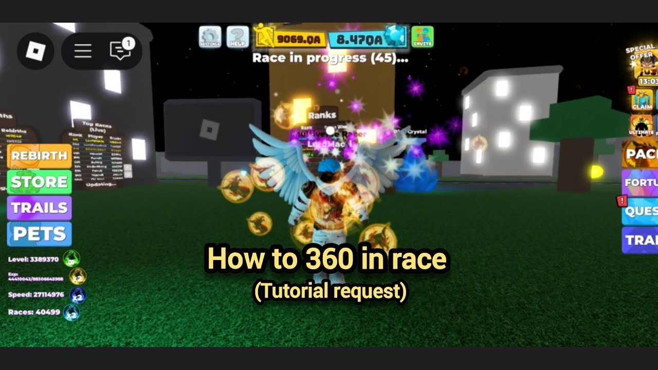 Skill tutorial - how to 360 in race