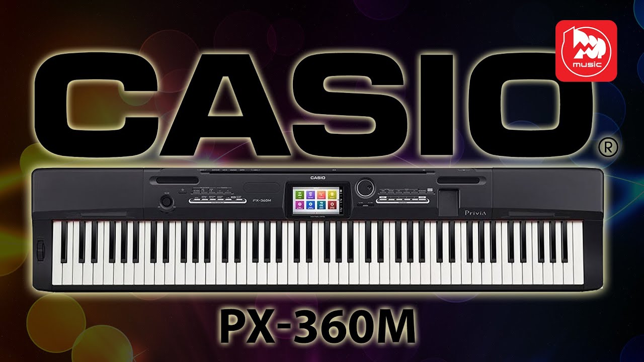 CASIO PX-360 Цифровое пианино PRIVIA (New digital piano with TouchScreen Display )