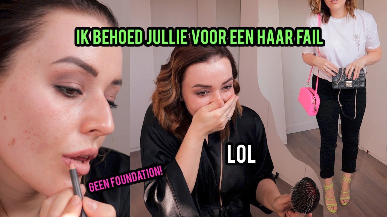 GET GLAM WITH ME ❤ Zonder foundation naar een borrel | Beautygloss