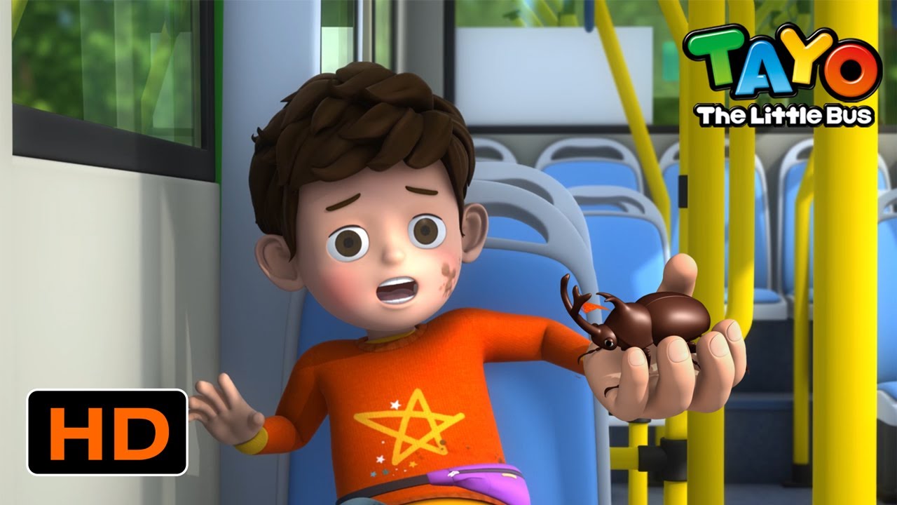 Tayo English Episodes l Duri catches a huge stag beetle l Tayo the Little Bus