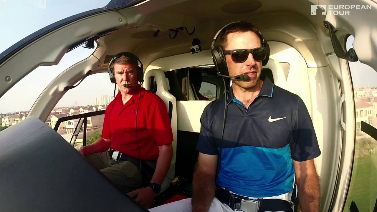 Charl Schwartzel a professional golfer and helicopter pilot
