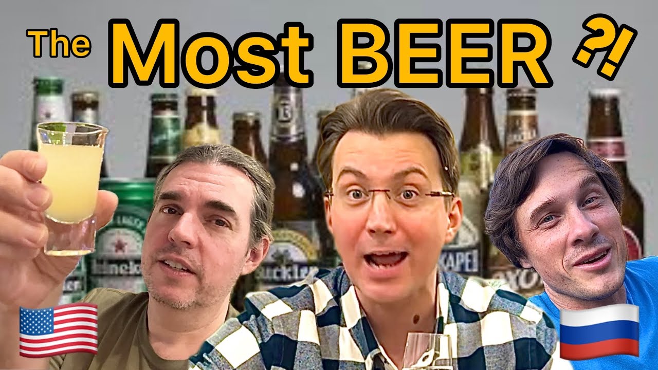🍻The Biggest BEER Selection in the WORLD is WHERE?!🌏AMERICAN on the st.of MOSCOW!🇷🇺@PavelKabanovA