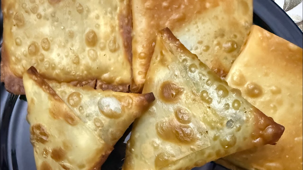 RAMZAN SPECIAL HARA BHARE CRISPY KEEMA POCKET& SAMOSA RECIPE IN MY STYLE ||