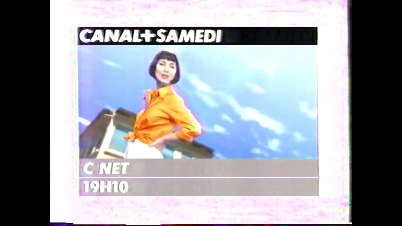 [Canal +] Bande Annonce CNET, Jingle Cinéma - 29 décembre 1995