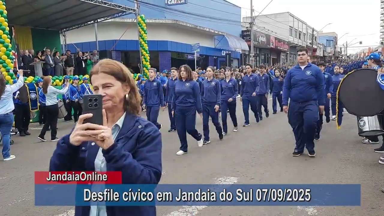 Desfile C&iacute;vico em Jandaia do Sul 07/09/2025