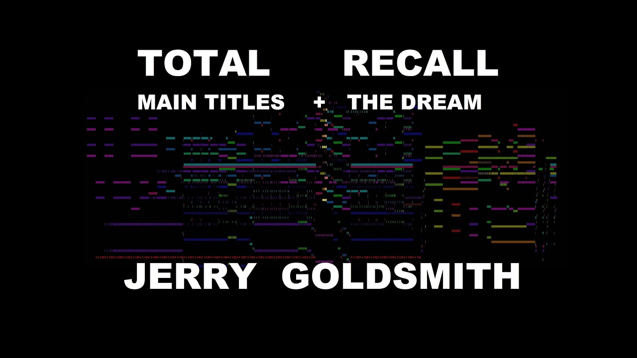 Goldsmith - Total Recall - Main Titles  / The Dream - Midi Mock-up
