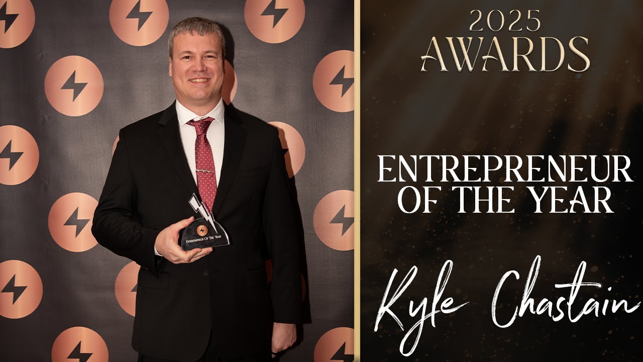 Kyle Chastain Wins Highly Coveted Entrepreneur of the Year Award |m#2025awards