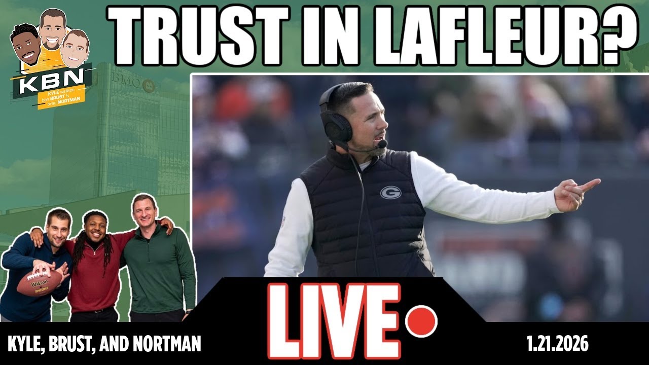 LIVE: Do You TRUST Matt LaFleur After His Extension? | Where Does He Actually Excel?