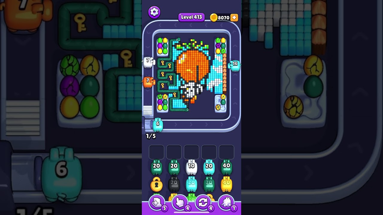 【 Pixel Flow 】Level 413 Fail.1