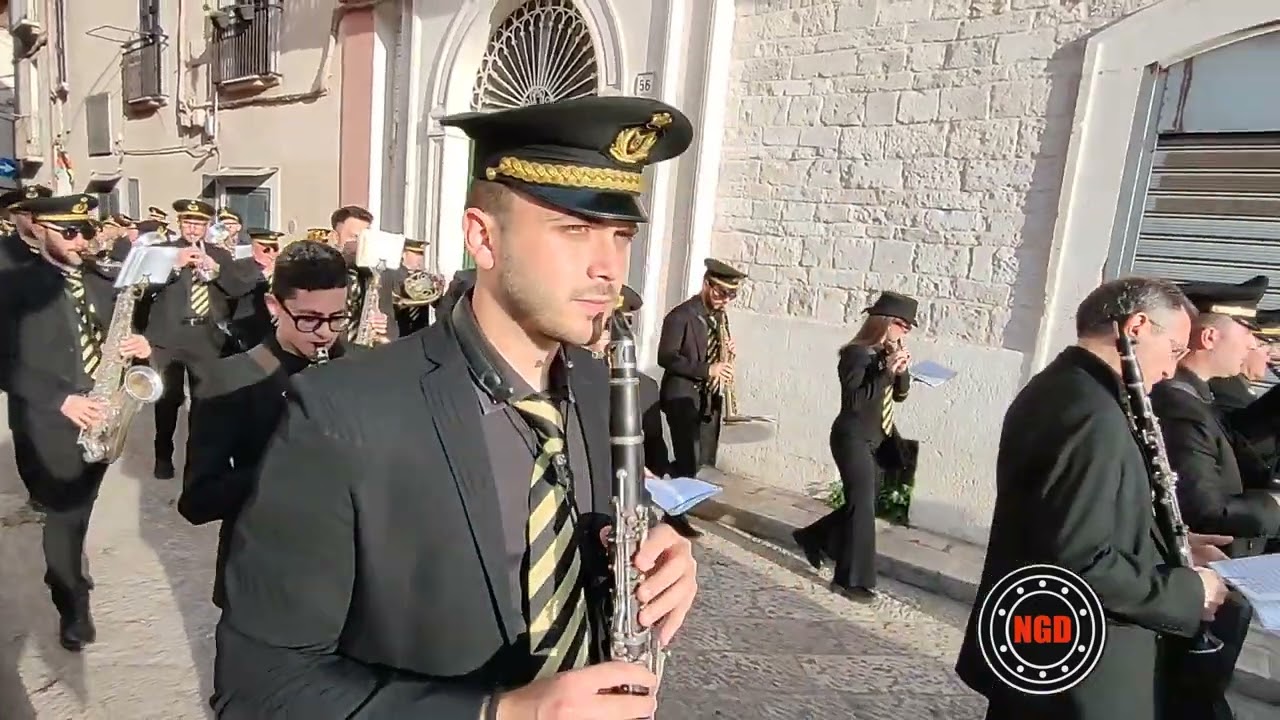 Marcia Squinzano Banda Filarmonica Bitontina 26/5/25 Bitonto Processione dell'Immacolata