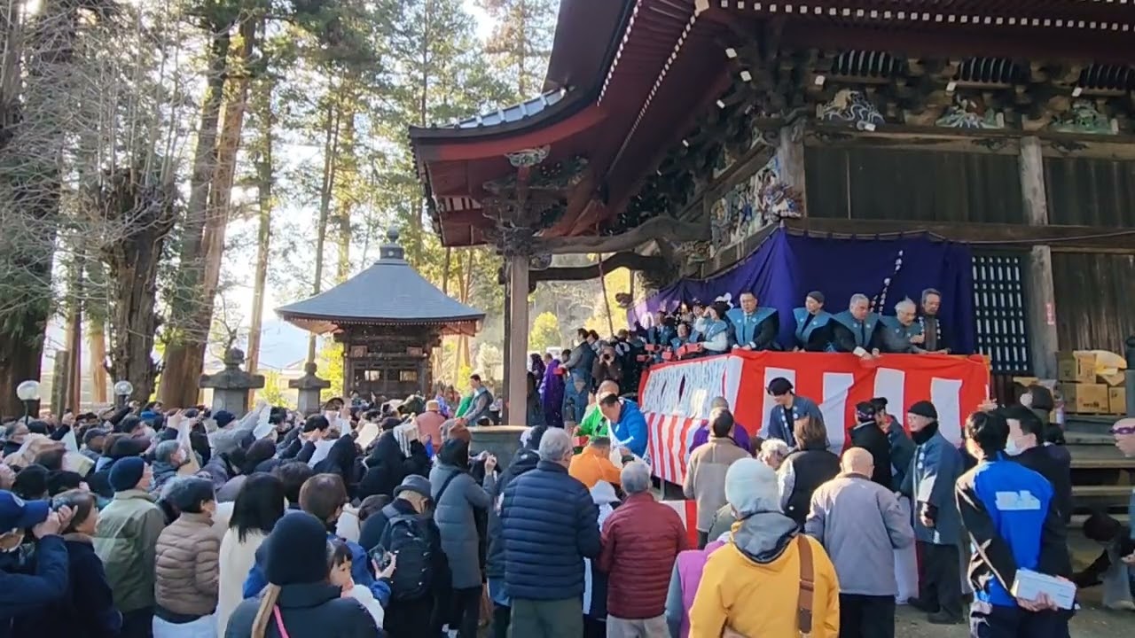 2026.02.03　大悲願寺　節分会　追儺行事　豆まき