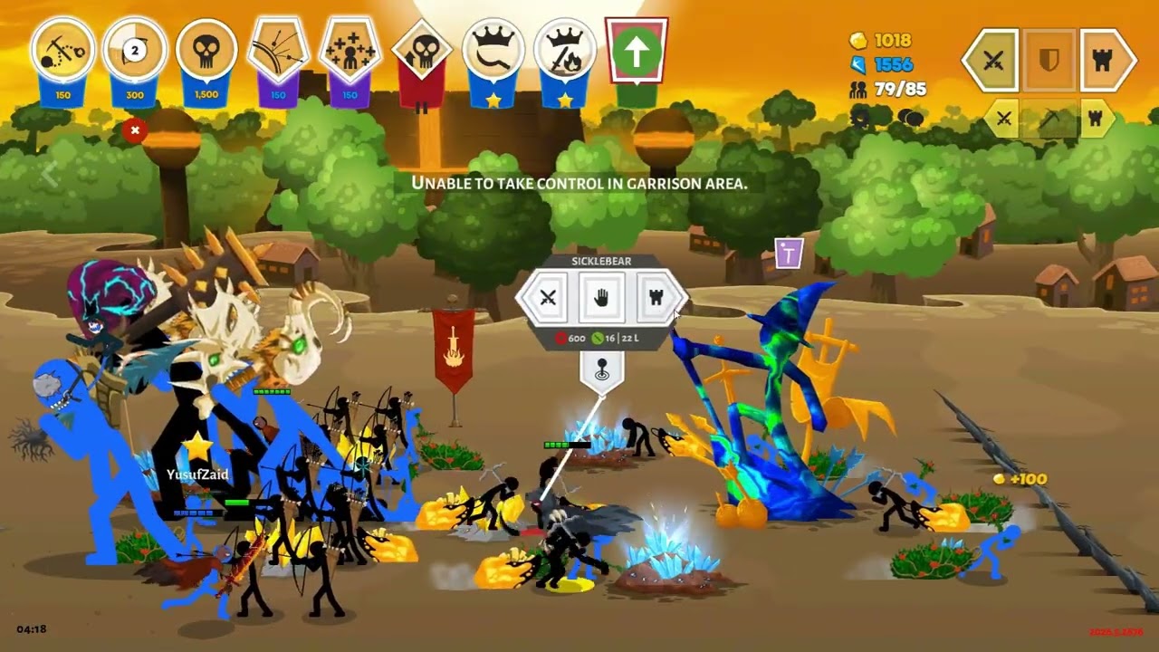 Stick war saga game again 