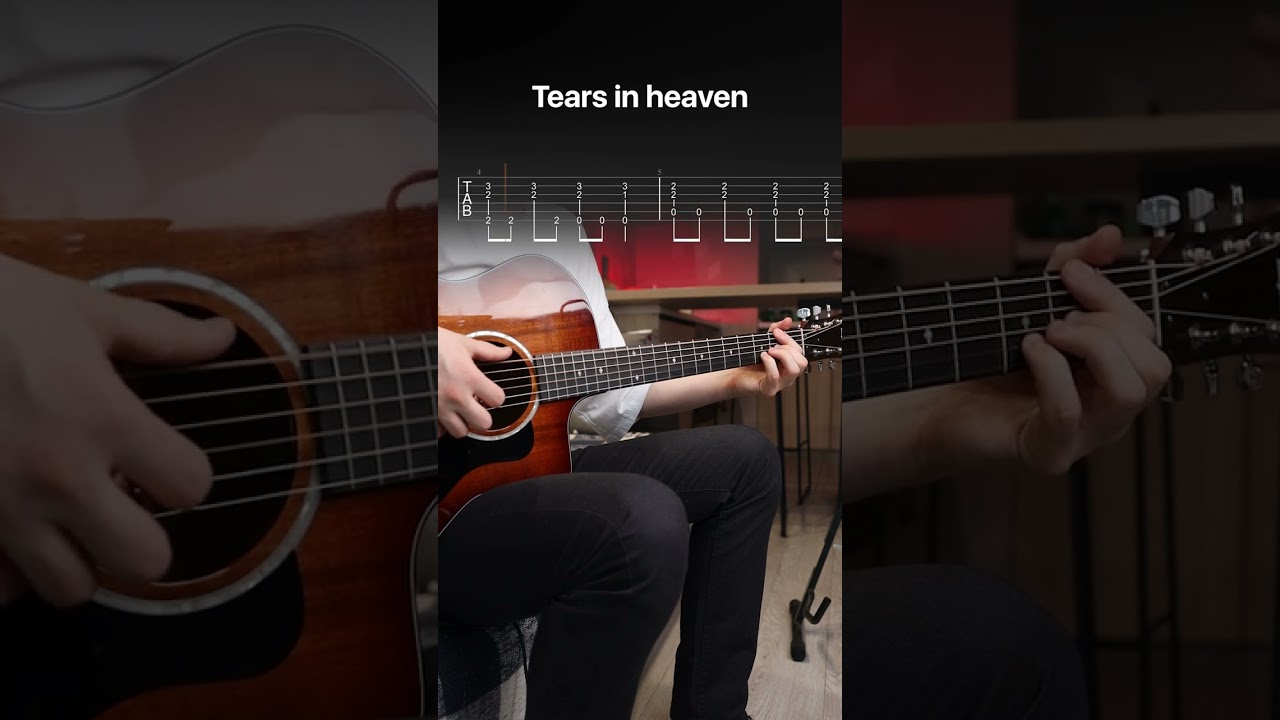 (Eric Clapton) Tears in heaven - Acoustic Guitar