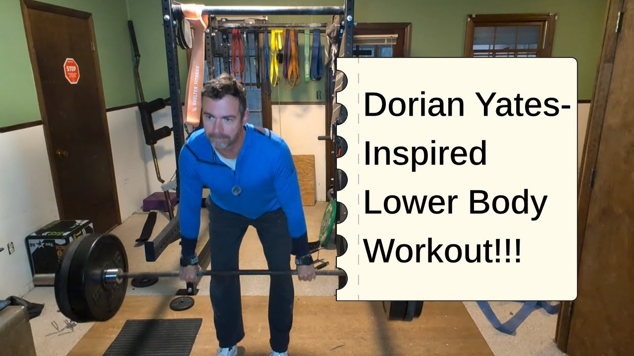 Dorian Yates-Inspired Lower Body Workout!!