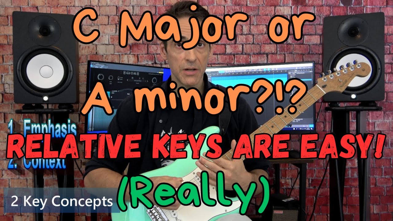 Is It C Major or A Minor? An EASY Guide to Relative Keys