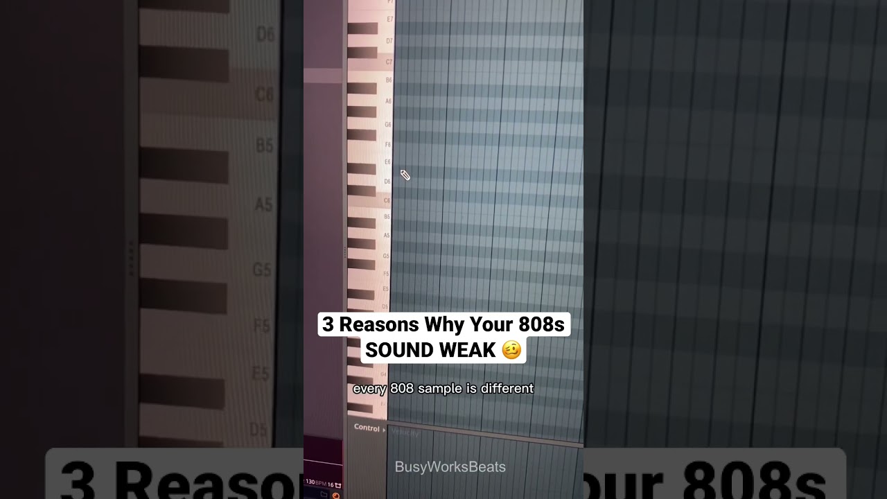 3 причины, почему ваши 808-е звучат слабо 🥴