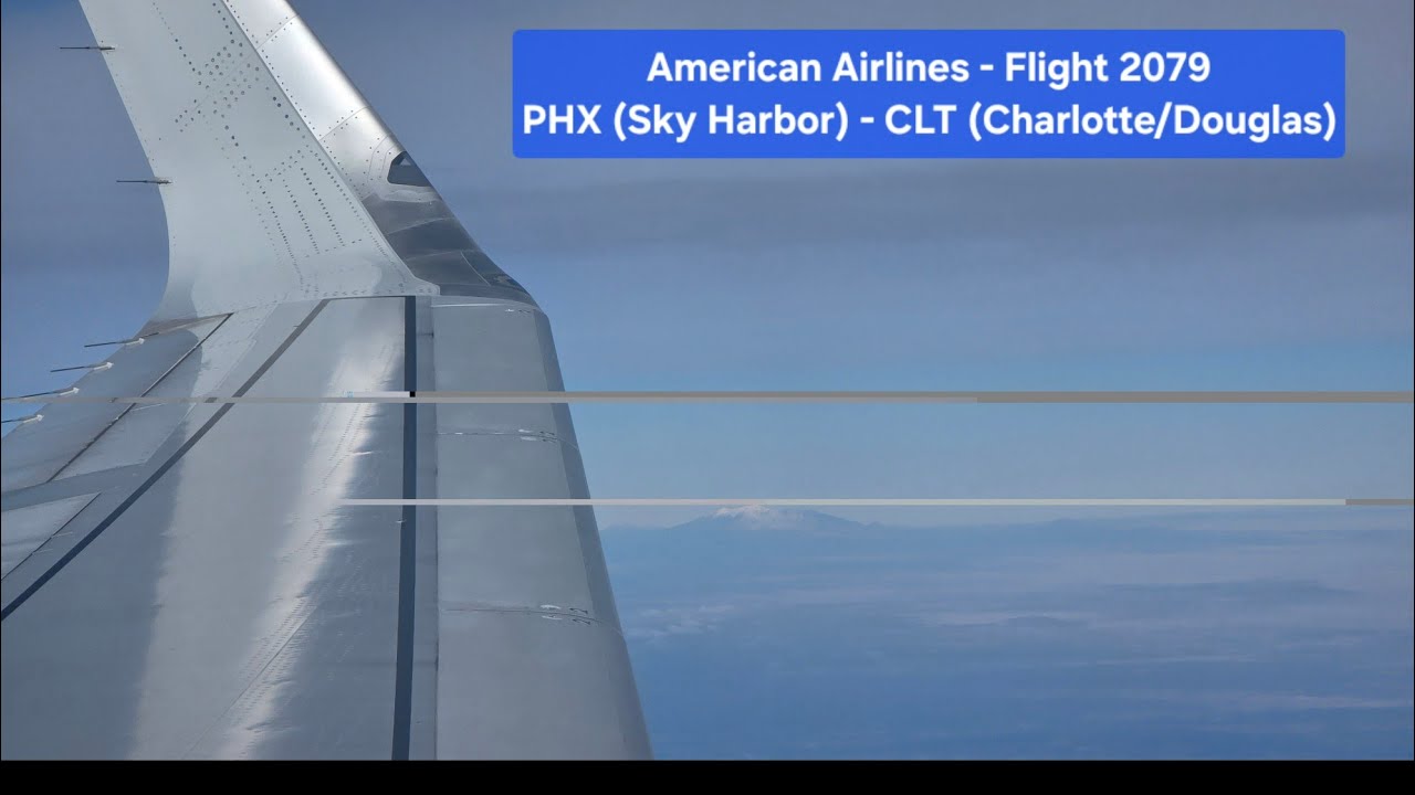 American Airlines Flight 2079 - Phoenix, AZ To Charlotte, NC
