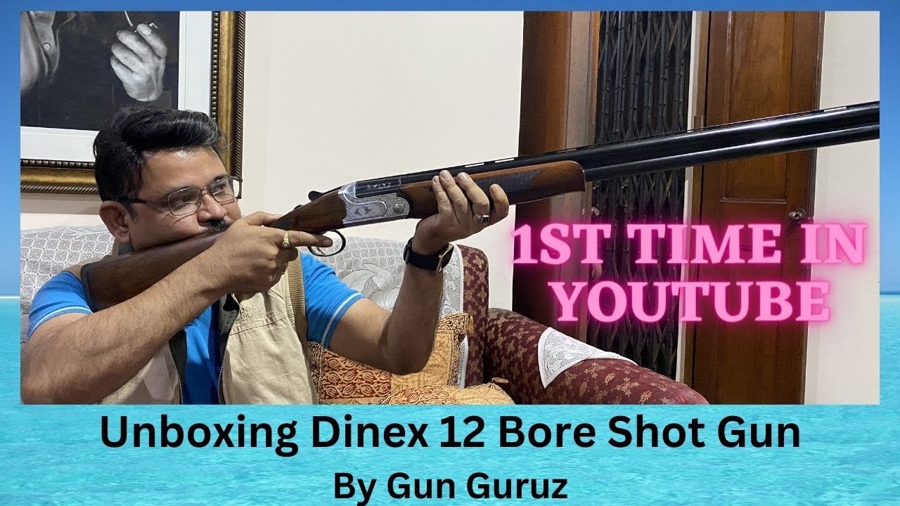 Un-boxing review of 12 Guage Over Under Shotgun Dinex (Tri star) by Bhargav Arms