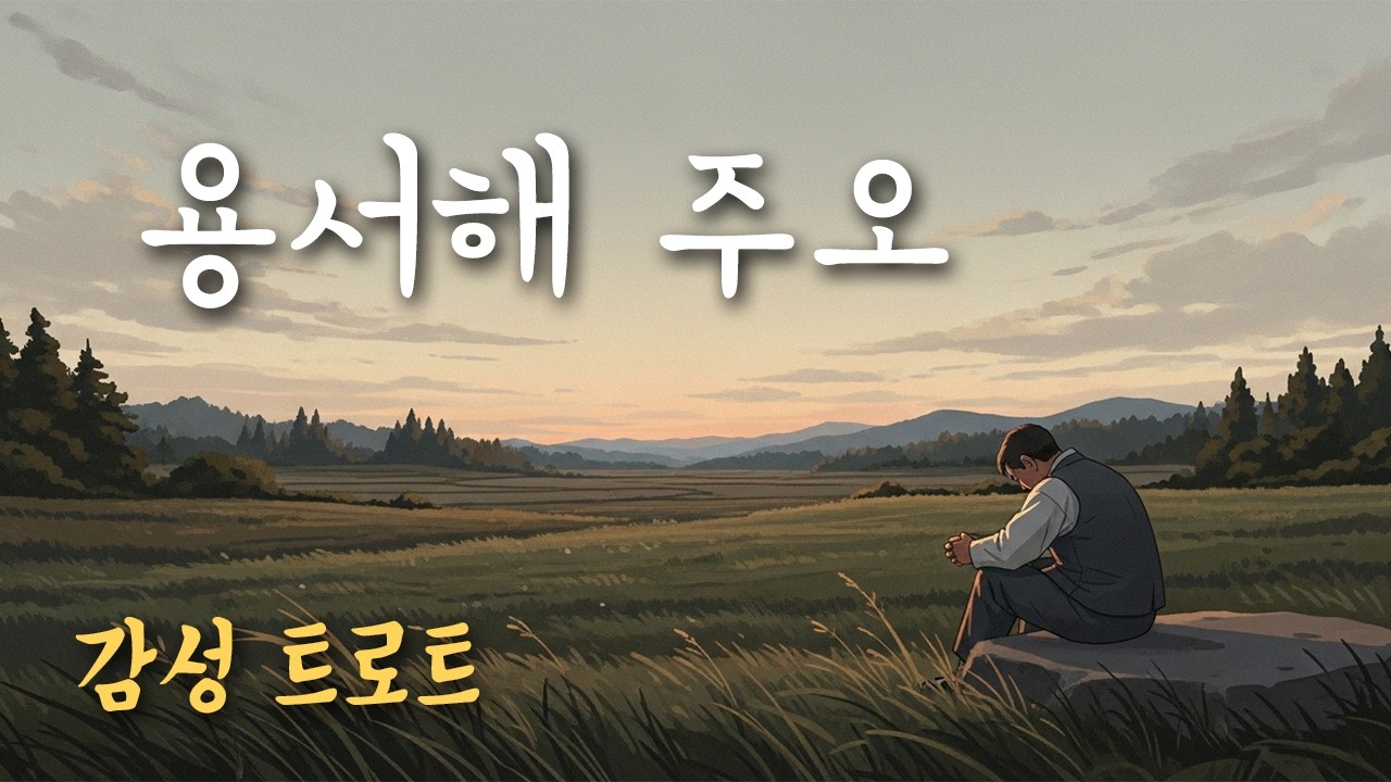 「용서해 주오」 애절한 정통 트로트, 먼저 비는 마음 | 서음가