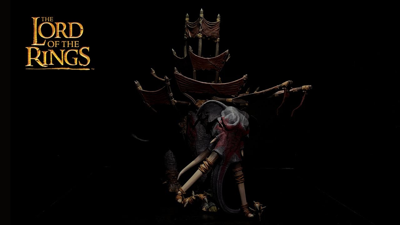 The Mûmakil In The Battle Of The Pelennor Fields PART 1 - The Lord Of The Rings Diorama