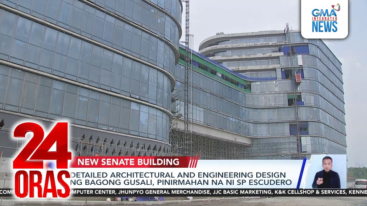 Detailed architectural and engineering design ng bagong gusali, pinirmahan na ni... | 24 Oras