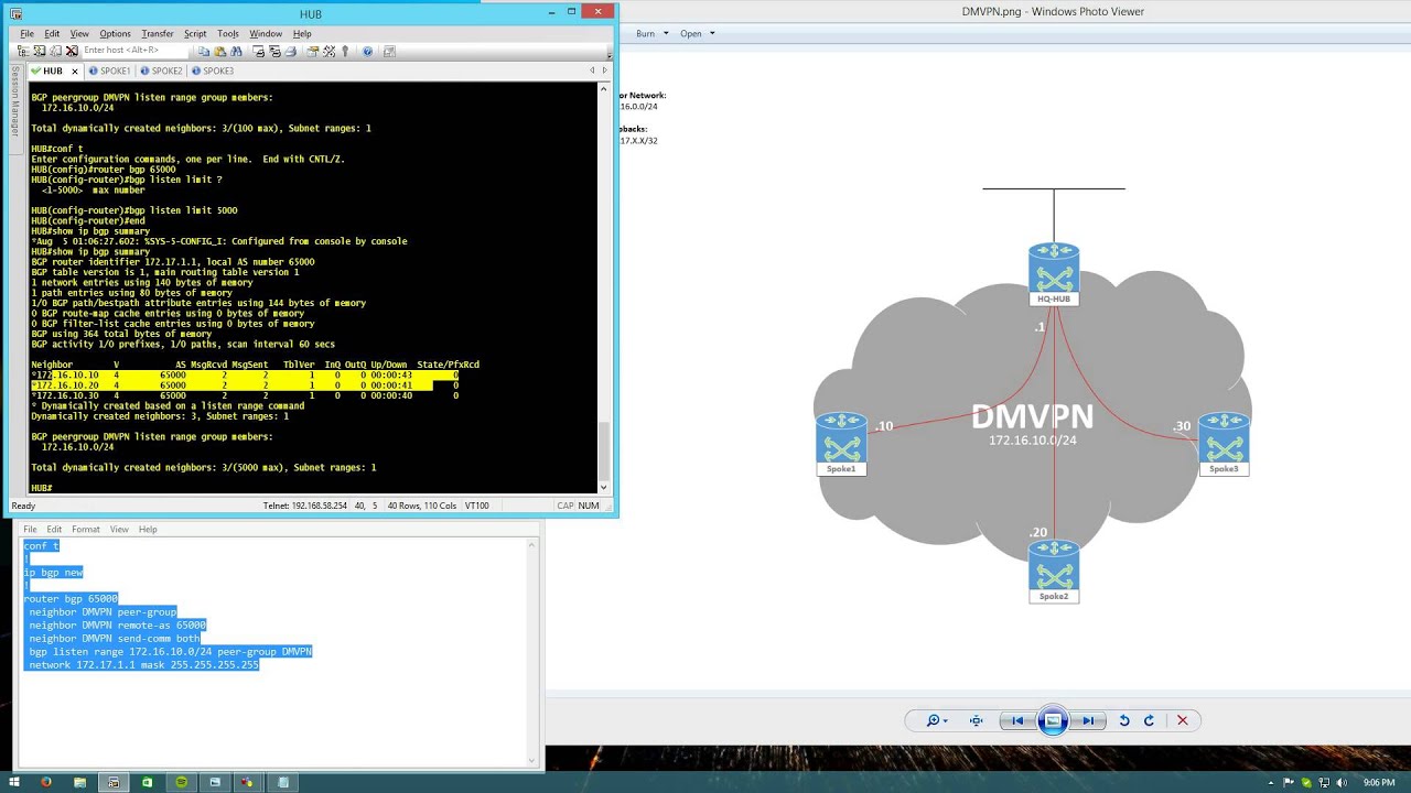 DMVPN - Part 2 BGP with Dynamic Neighbors