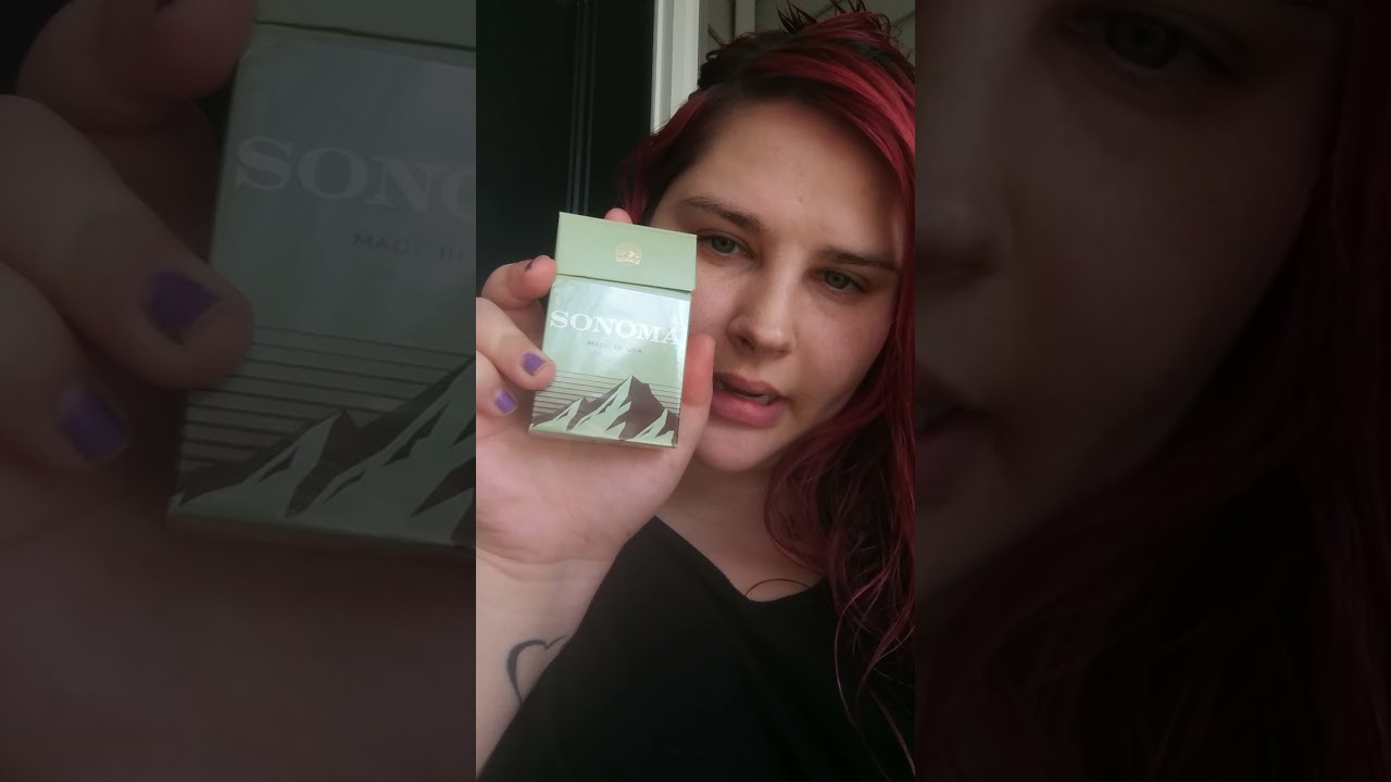 sonoma light menthol cigarette review
